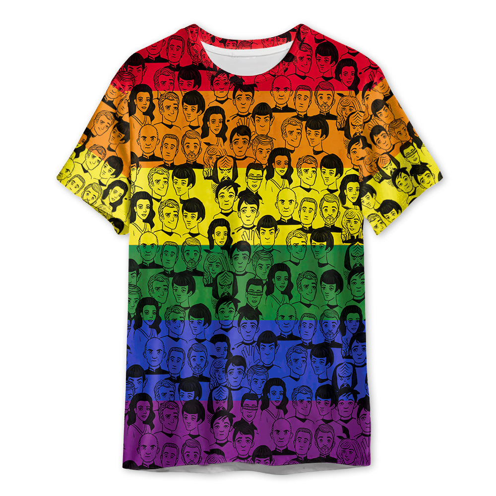 Star Wars LGBT Pride Month - 3D T-shirt