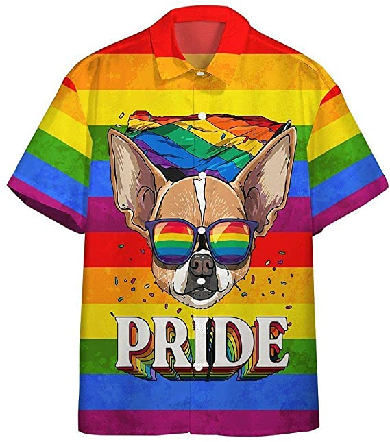 Pride 3D All Over Printed Hawaiian Shirt, Lgbt Hawaiian Pocket Shirt