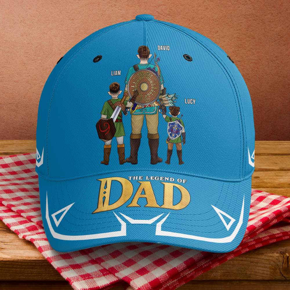 Zelda The Legend Of Dad - Personalized Classic Cap - Gift For Dad, Fathers Day - CL07 NA94