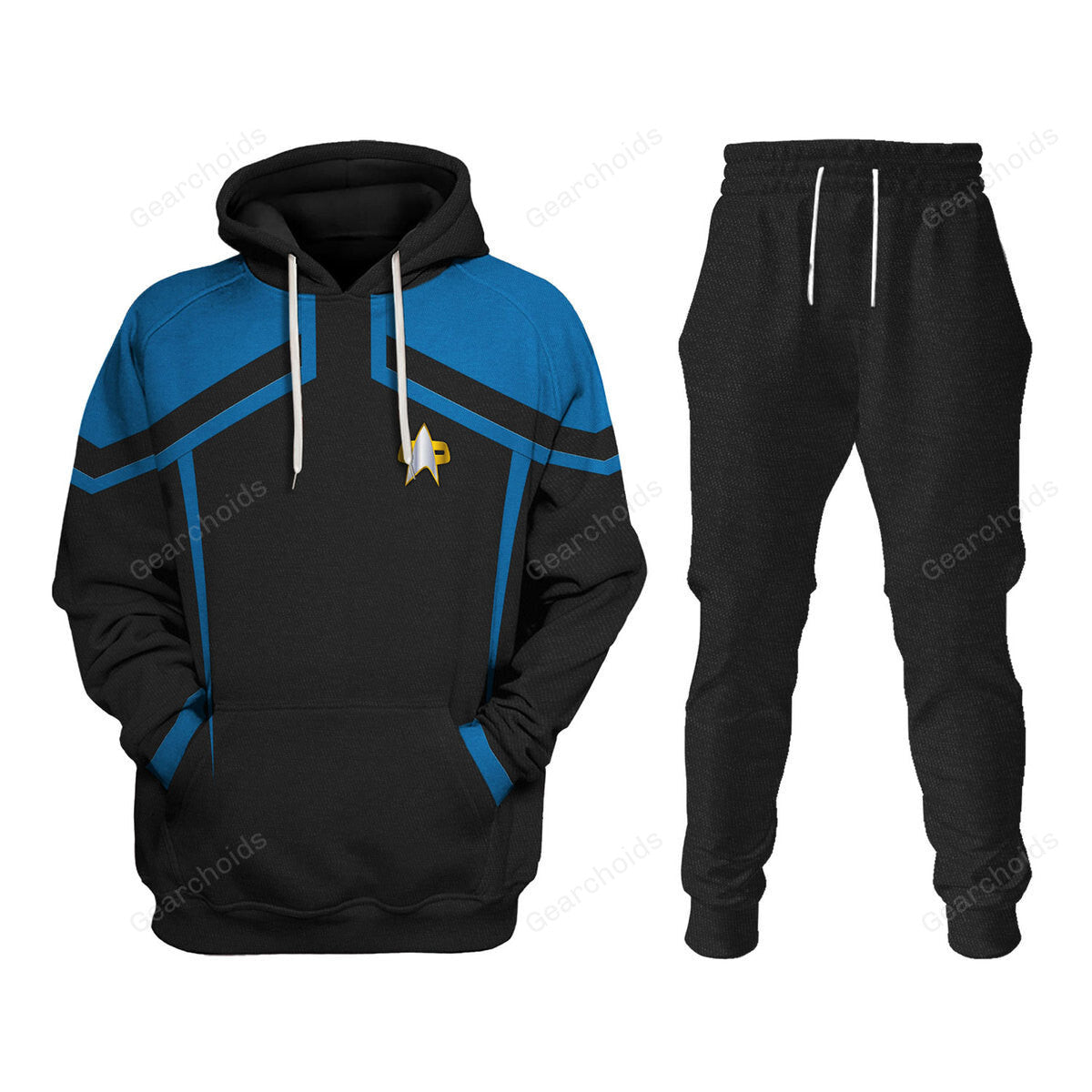 Star Trek Sciences Starfleet Circa Hoodie Sweatshirt Sweatpants