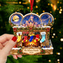 DSNY  Magic Mouse Family Christmas Stockings Christmas Gift For Family - Personalized Acrylic Ornament LA02