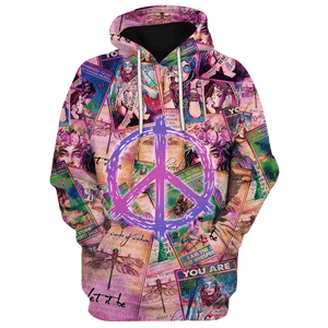 Hippie Girl, I Am The Storm She Whispered Back - Hoodie