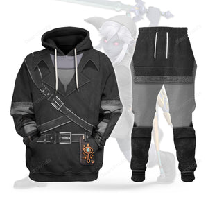 Dark Link Attire Cosplay Hoodie Sweatshirt Sweatpants ZDHS03