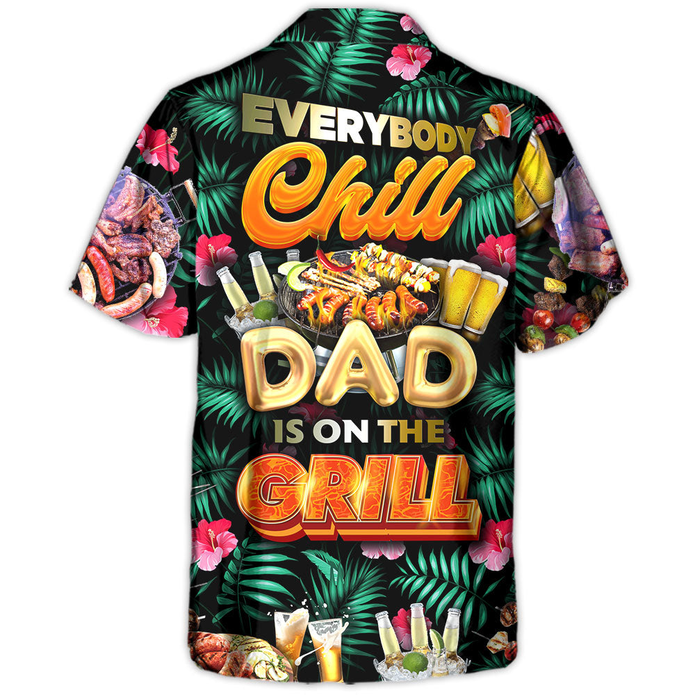 Autism Awareness It's OK To Be Different Dad And Son - Hawaiian Shirt