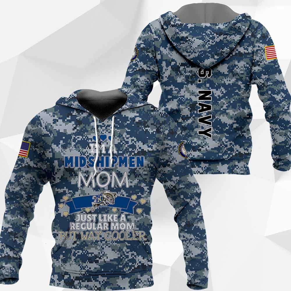 Mothers Day Army Mom I’m A Midshipmen Mom Hoodie For Men And Women