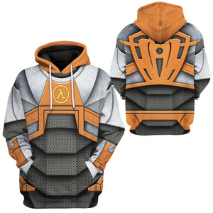 Half Life Dr Gordon Freeman Hoodie For Men & Women