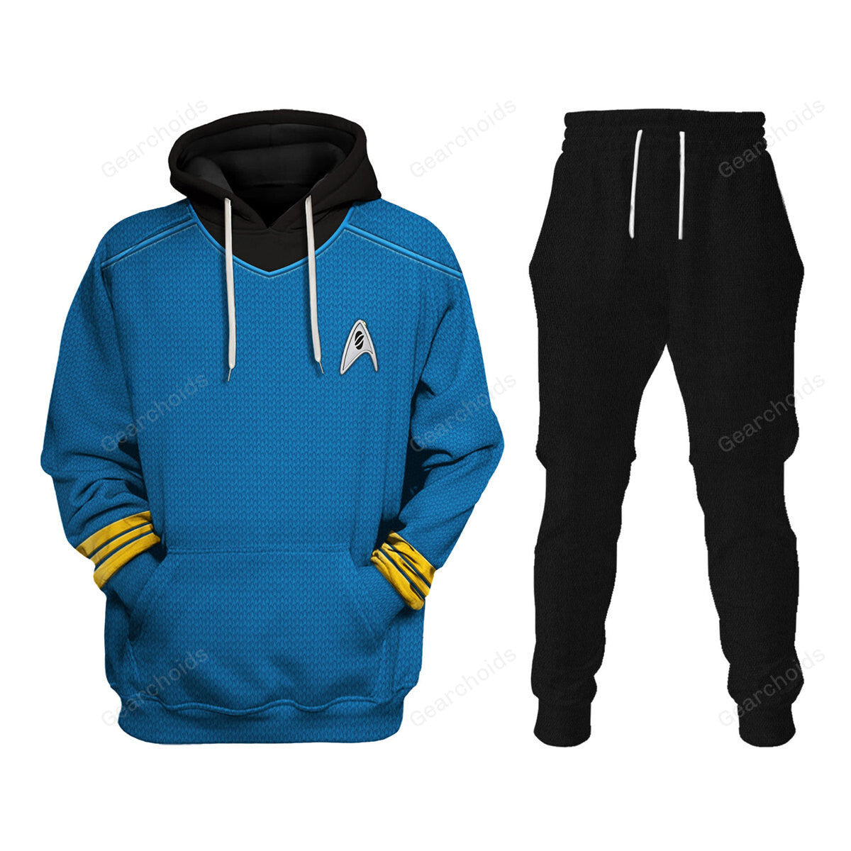 Star Trek Into Darkness Blue Hoodie Sweatshirt Sweatpants