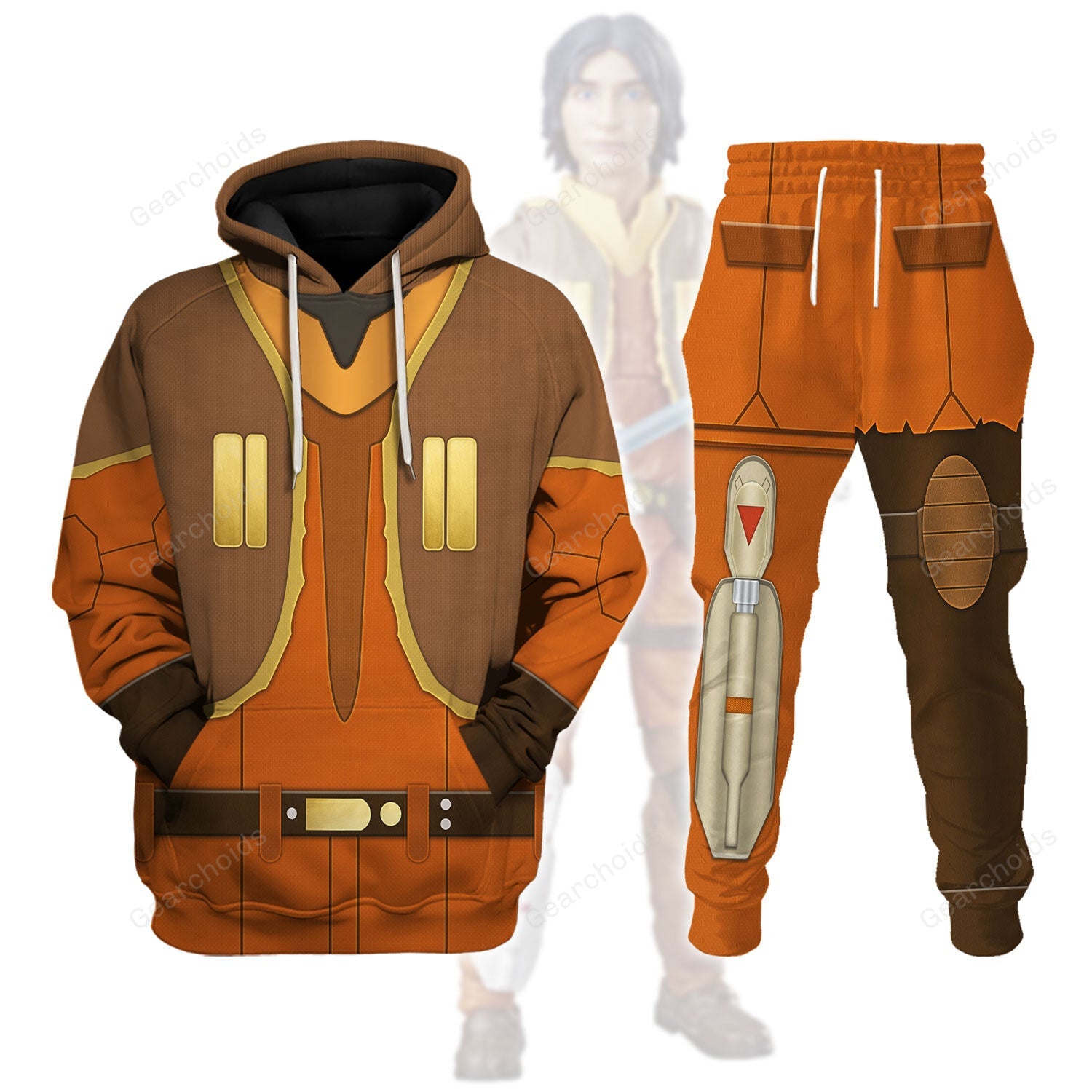 Star Wars Ezra Bridger's Costume Hoodie Sweatshirt Sweatpants SWHS79