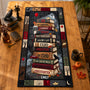 LA02. Creepy Reading Nook Gifts For Book Lovers - Personalized Quilted Table Runner