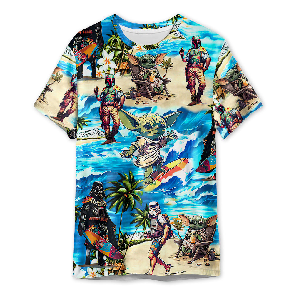 Star Wars Special  Surfing - 3D T-shirt