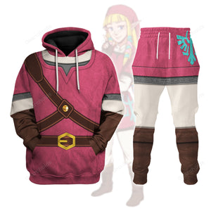 Princess Zelda Skyward Sword Hoodie Sweatshirt Sweatpants ZDHS51