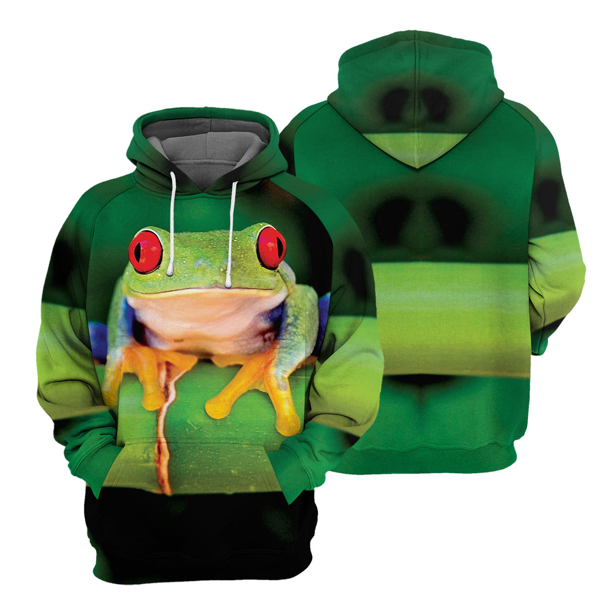 Frog 3D All Over Printed Hoodie For Men, Women