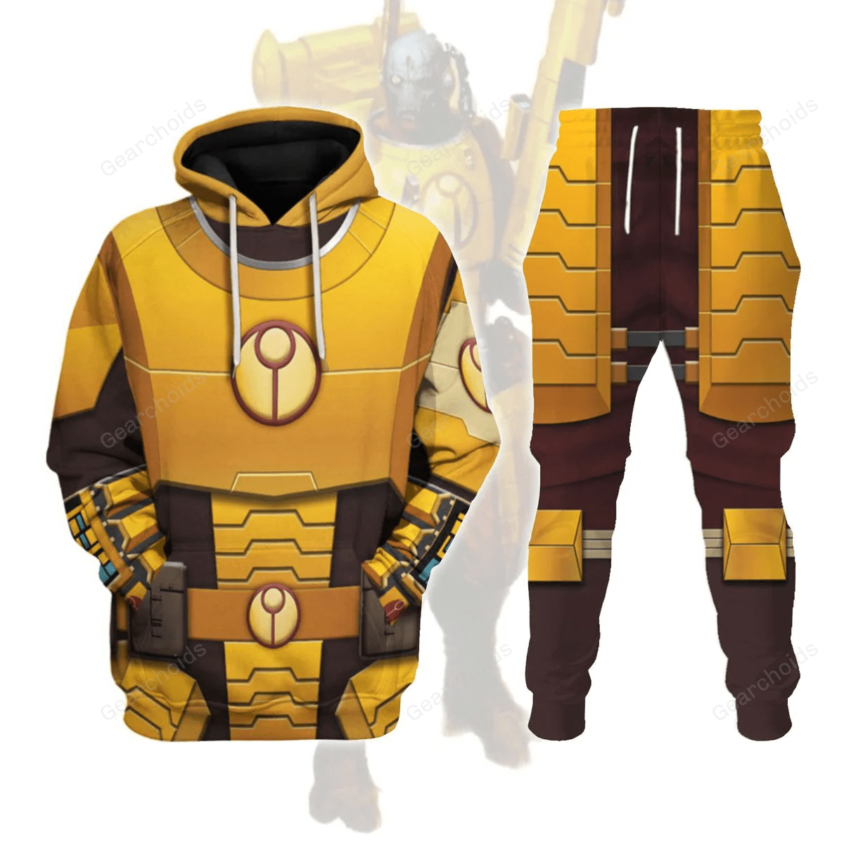 Greater Good Deep Strike Veteran Tau Empire - Costume Cosplay Hoodie Sweatshirt Sweatpants