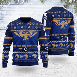 Warhammer Icy Imperium Knitted Iconic - Ugly Christmas Sweater