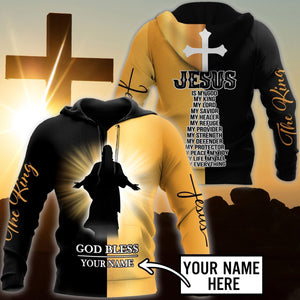 Personalized Christian Jesus Hoodie For Men & Women