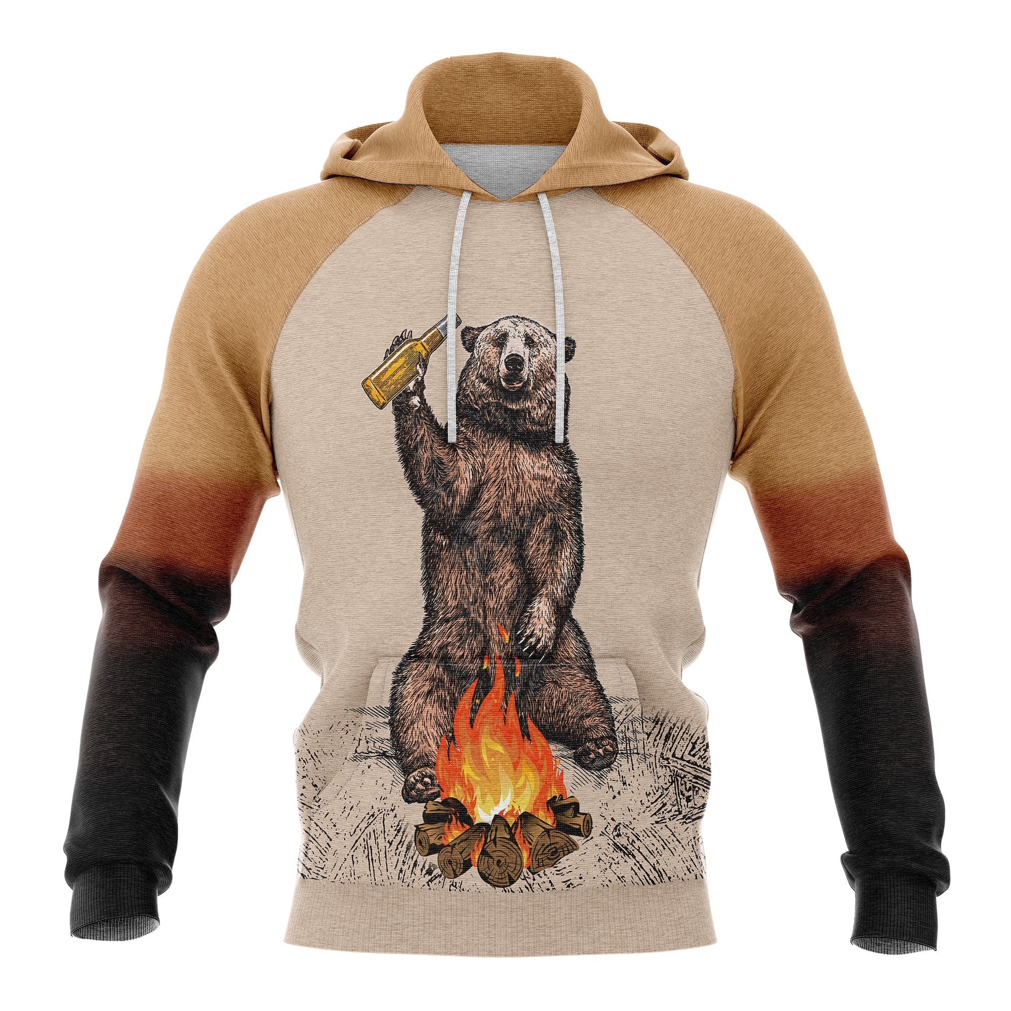 I Hate People Bear And Camping Lover Hoodie For Men And Women