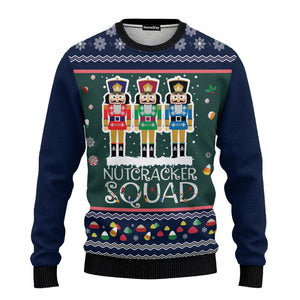 Nutcracker Squad Ugly Christmas Sweater For Men And Women