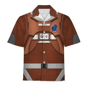 Star Trek Jonathan Archer Costume Cool - Hawaiian Shirt