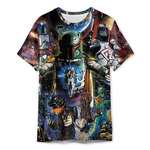 Star Wars The Bounty Hunters - 3D T-shirt