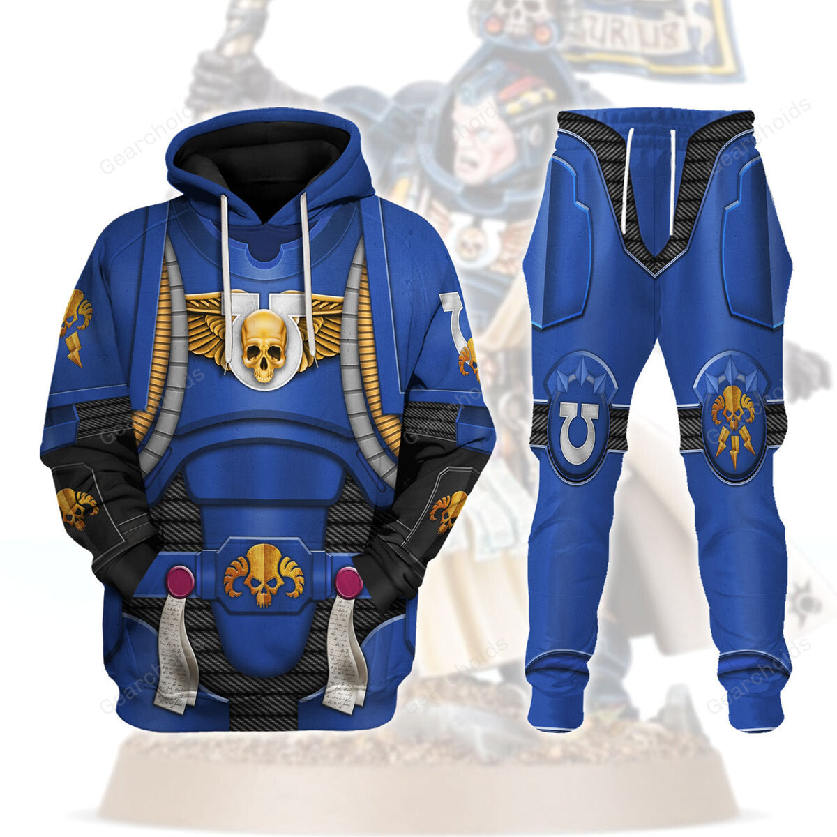 Warhammer Librarian Tigurius - Costume Cosplay Hoodie Sweatshirt Sweatpants