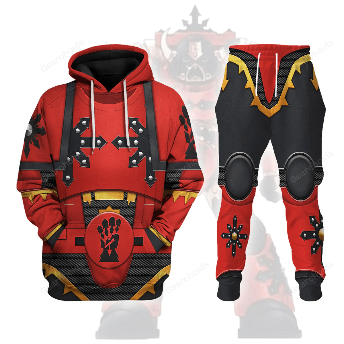 A Red Corsairs Heretic Astartes - Costume Cosplay Hoodie Sweatshirt Sweatpants