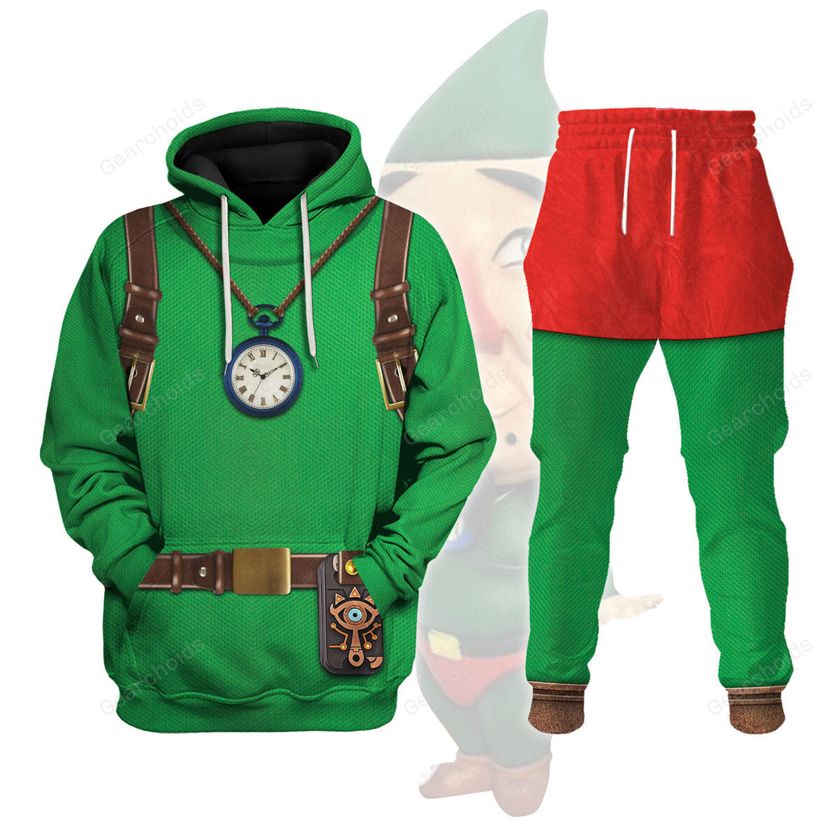 Tingle Attire Cosplay Hoodie Sweatshirt Sweatpants ZDHS16