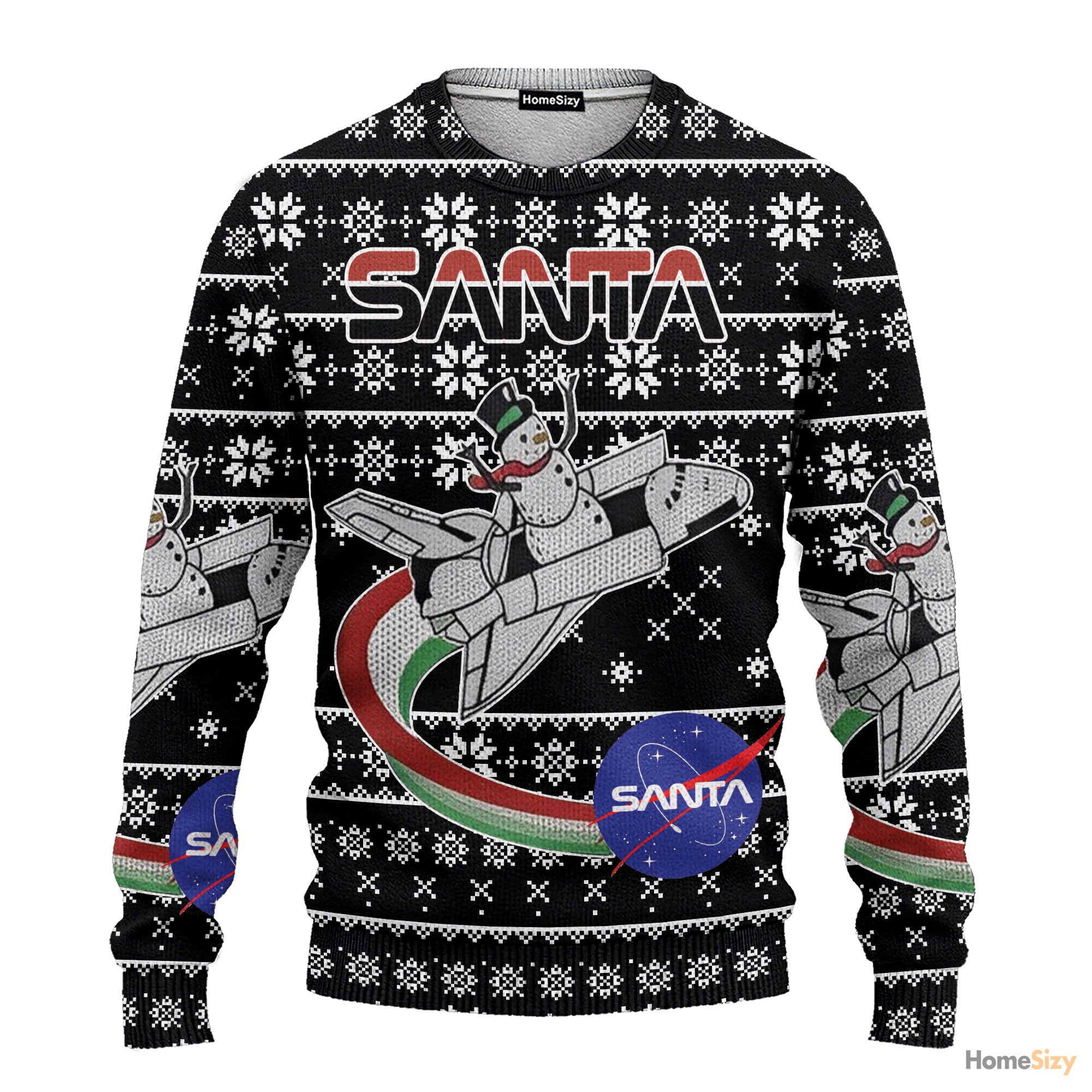 Nasa Santa Xmas Ugly Sweatshirt - Best Gift For Christmas