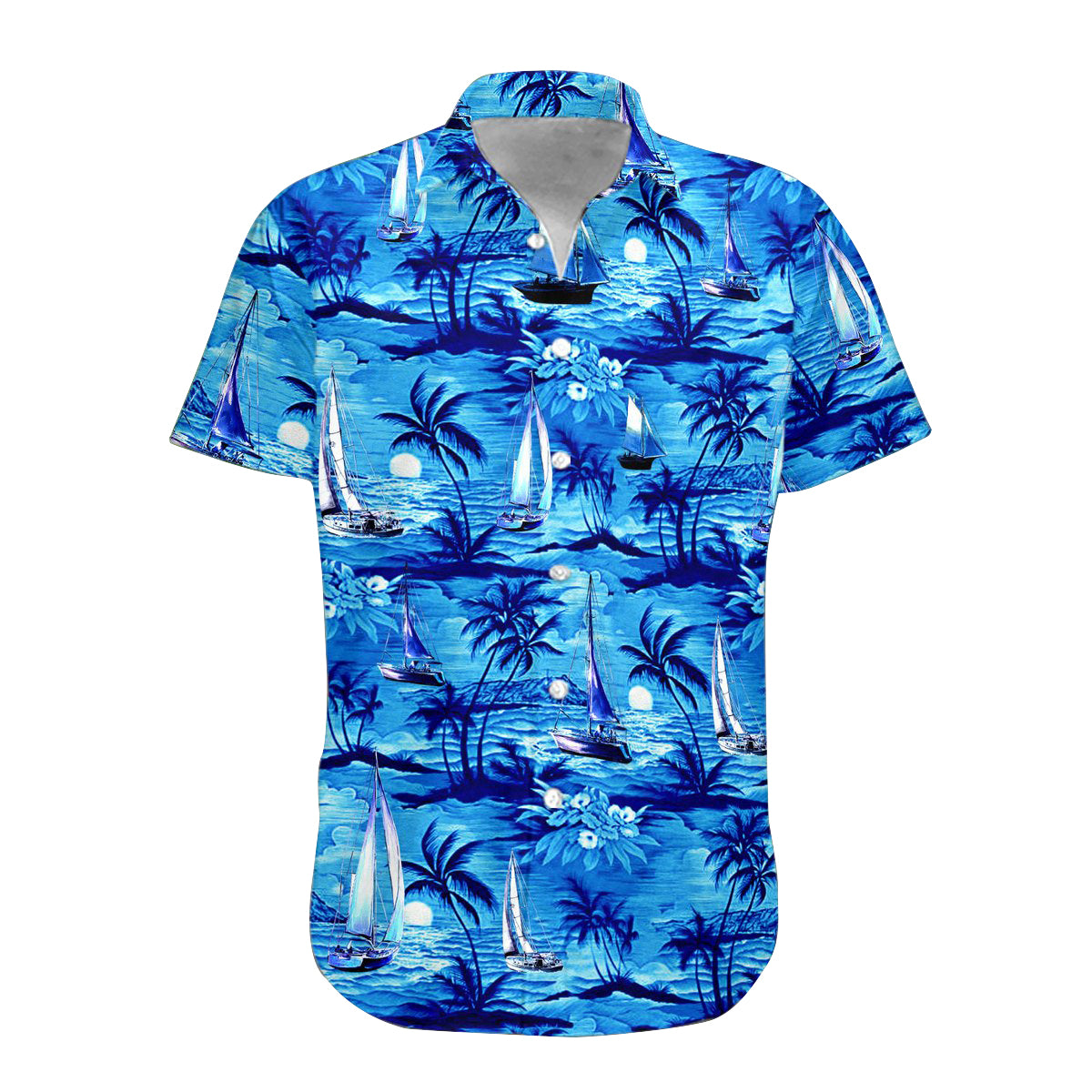 Sailing Hawaiian Shirt For Men & Women