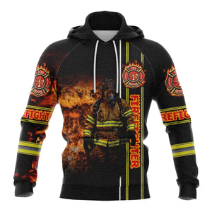 Firefighter Hero Hoodie For Men And Women