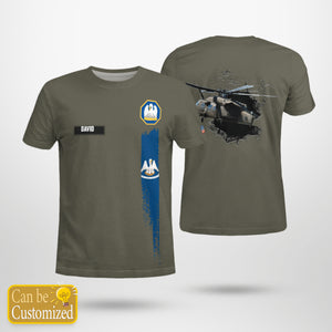 Personalized Veterans US Military Louisiana Army 3D T-Shirt