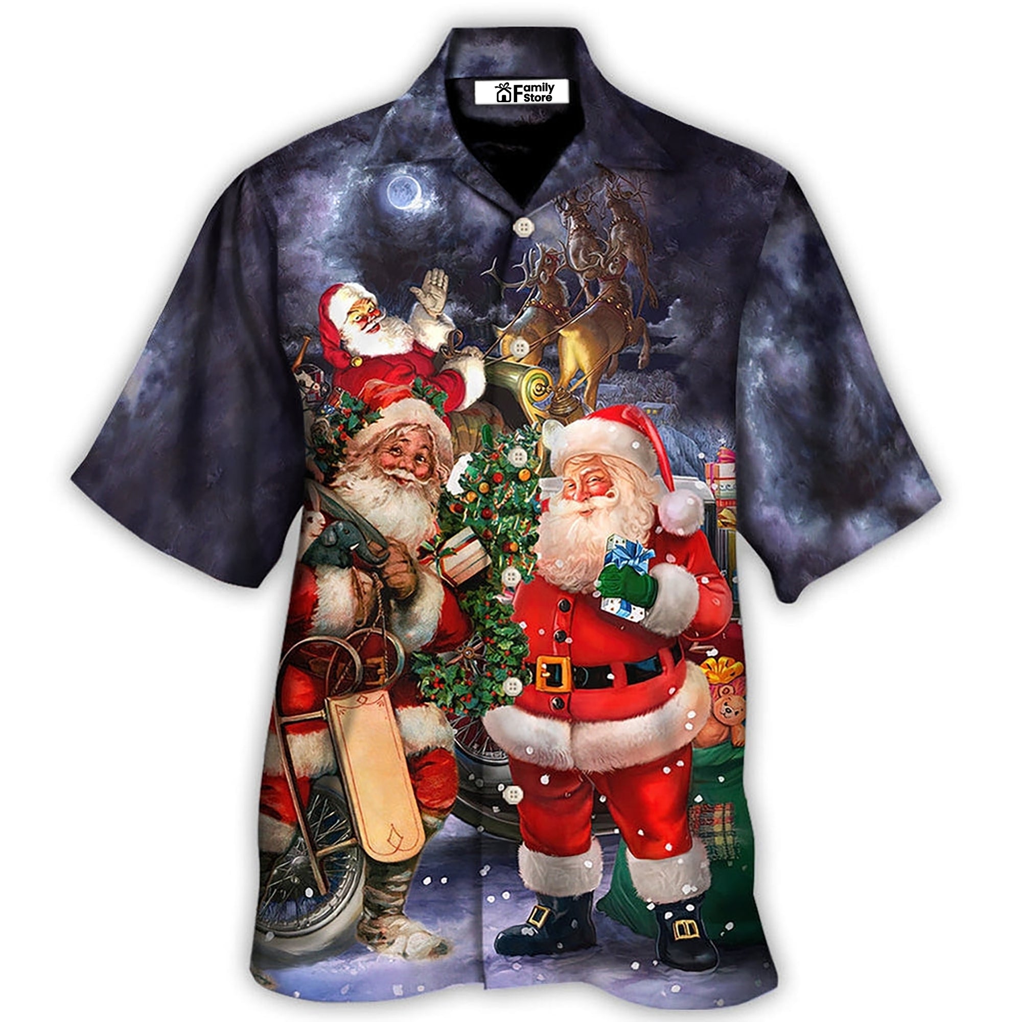 Christmas Light In The Dark - Hawaiian Shirt