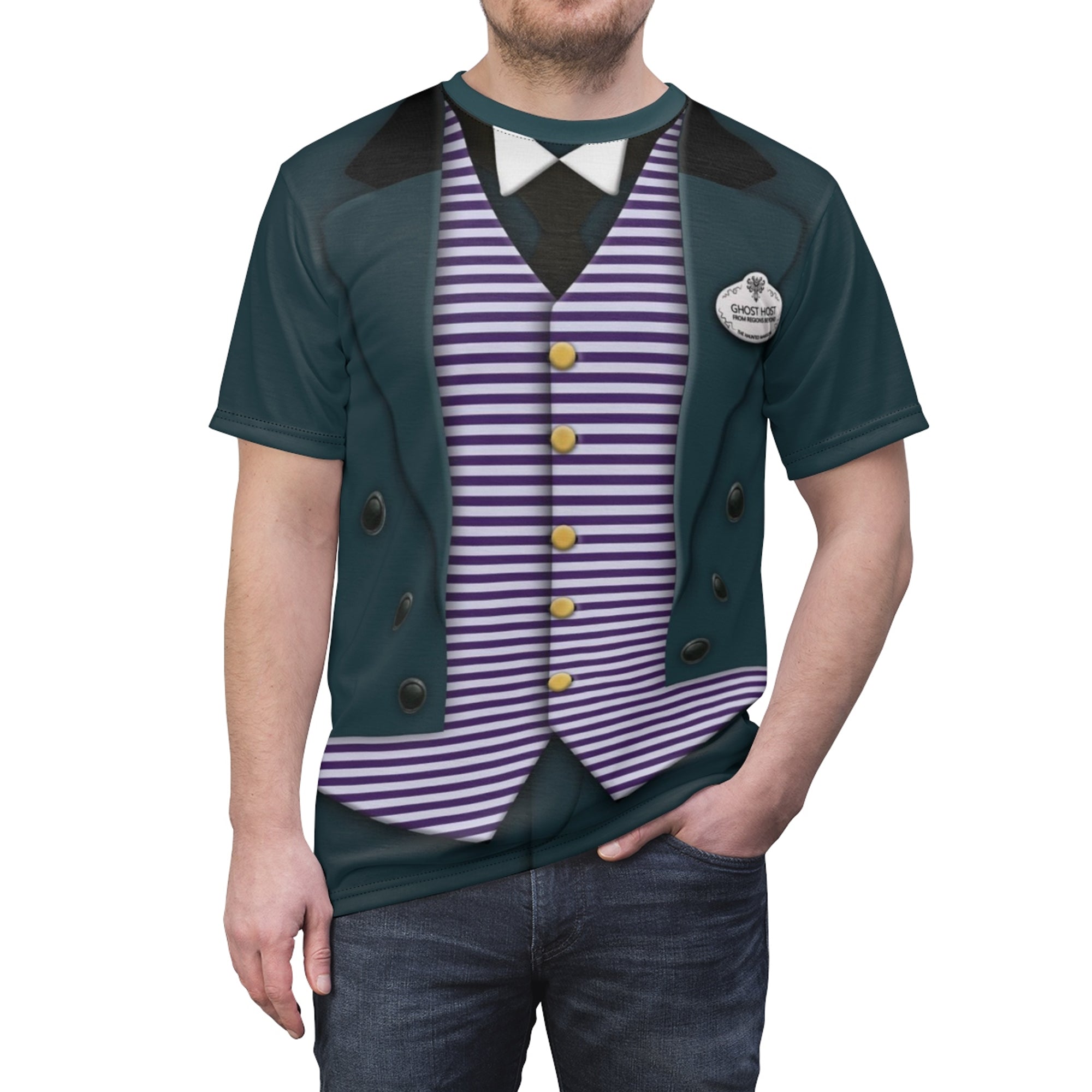 Butler Haunted Mansion Costume T-Shirt