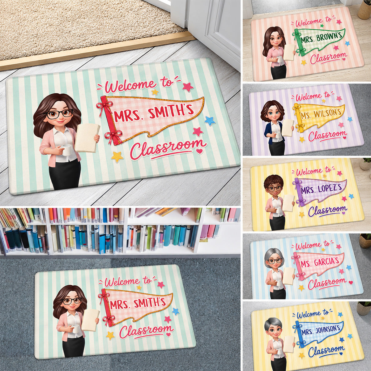 1wy8zZ9C5e__pod220260617431_pennant vintage welcome to teacher classroom personalized doormat_pham duy anh_web 3