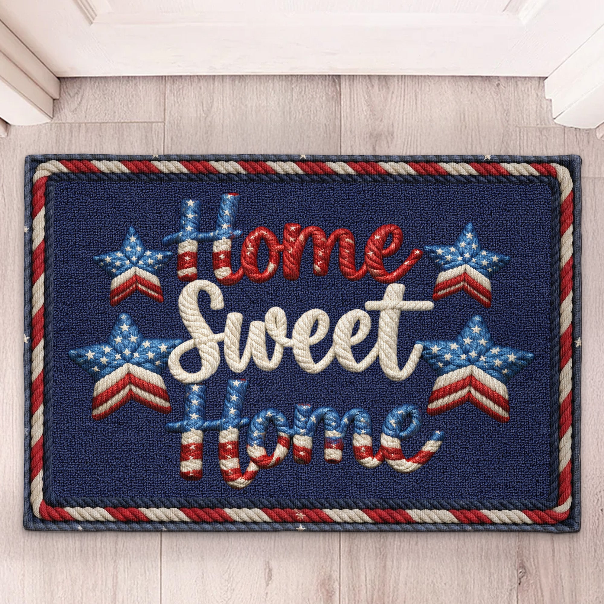 250_Years_Home_Sweet_Home_Minimalist_Welcome_Faux_Yarn_Pattern_Personalized_Doormat_1