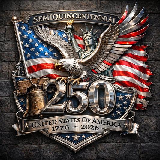 250thAmericaAnniversaryCutMetalSign GiftsForPatriots03hulu2801264