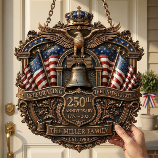 250thUSAAnniversaryMetalSign PersonalizedPatrioticGifts01TYTI1903261