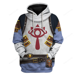 Sheikah Stealth Attire Hoodie Sweatshirt Sweatpants ZDHS17