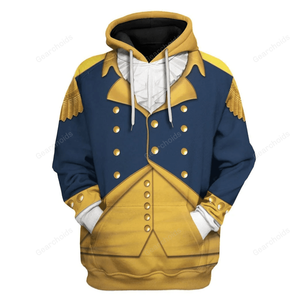 General George Washington Hoodie Sweatshirt Sweatpants