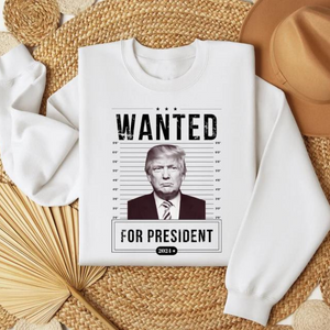 Wanted For President 2024 - Unisex Shirt