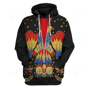 Elvis EAGLE Black - Costume Cosplay  Hoodie Sweatshirt Sweatpants