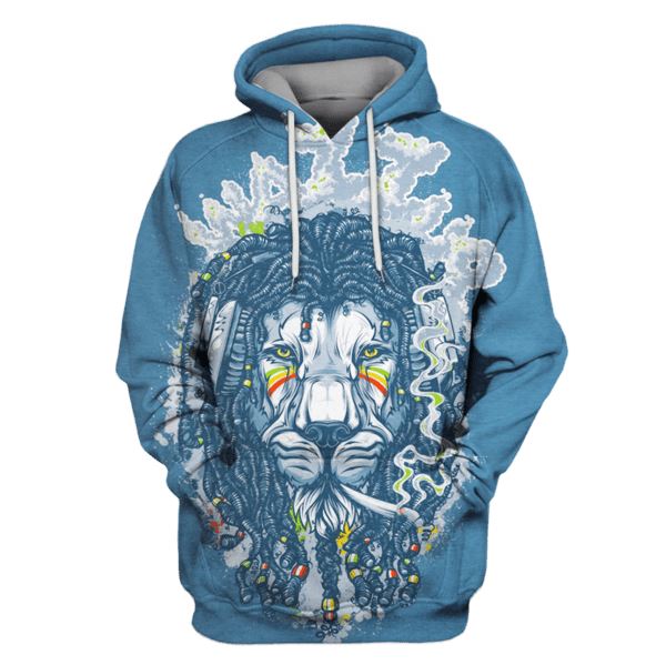 The Rasta Lion Hoodie For Men & Women