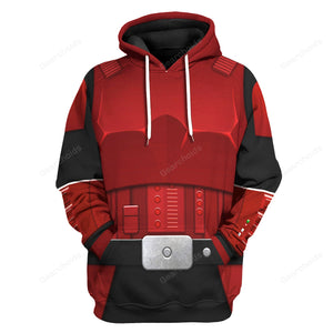 Star Wars Imperial Royal Guard Armor Hoodie Sweatshirt Sweatpants Tshirt Hawaiian shirt SWHS73