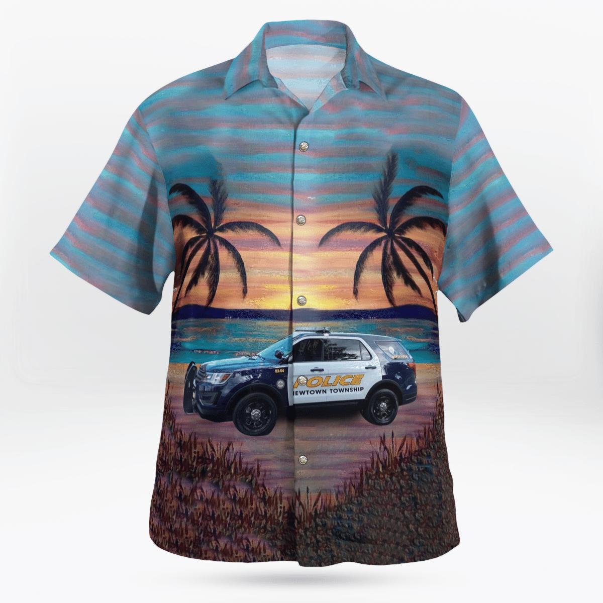 Newtown Borough Police Department Hawaiian Shirt