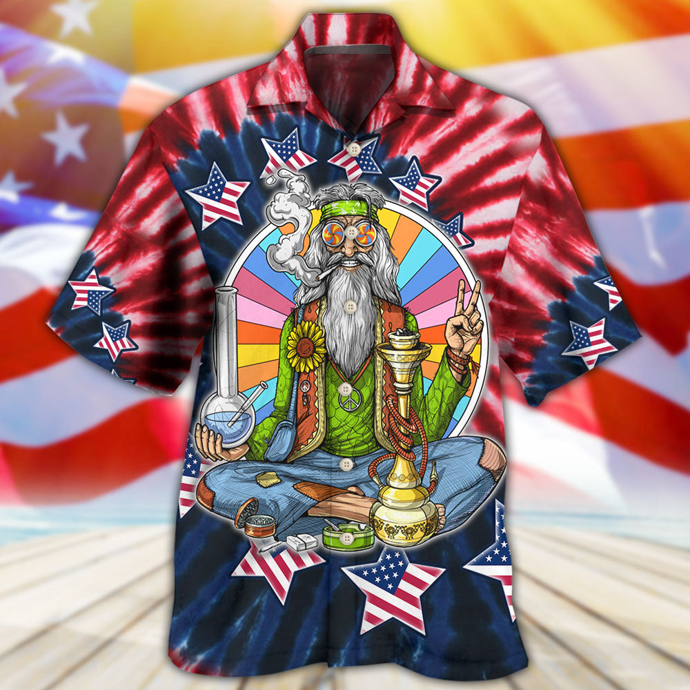 Hippie Independence Day Is Coming Hawaiian Shirt