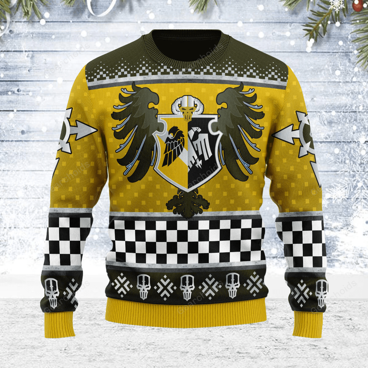 Imperial Knights House Hawkshroud Iconic - Ugly Christmas Sweater