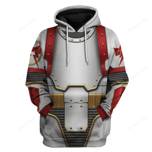 White Scars In Mark III Power Armor - Costume Cosplay Hoodie Sweatshirt Sweatpants WHHS12