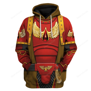 Warhammer Blood Angels Brown Robe - Costume Cosplay Hoodie Sweatshirt Sweatpants WHHS149