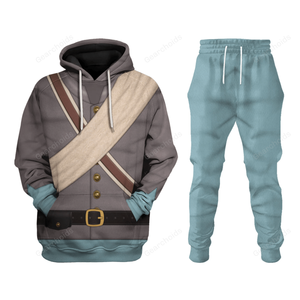 American Union Army Infantry Private Soldier Uniform Hoodie Sweatshirt Sweatpants