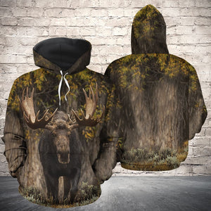 Grown Moose Hoodie For Men And Women