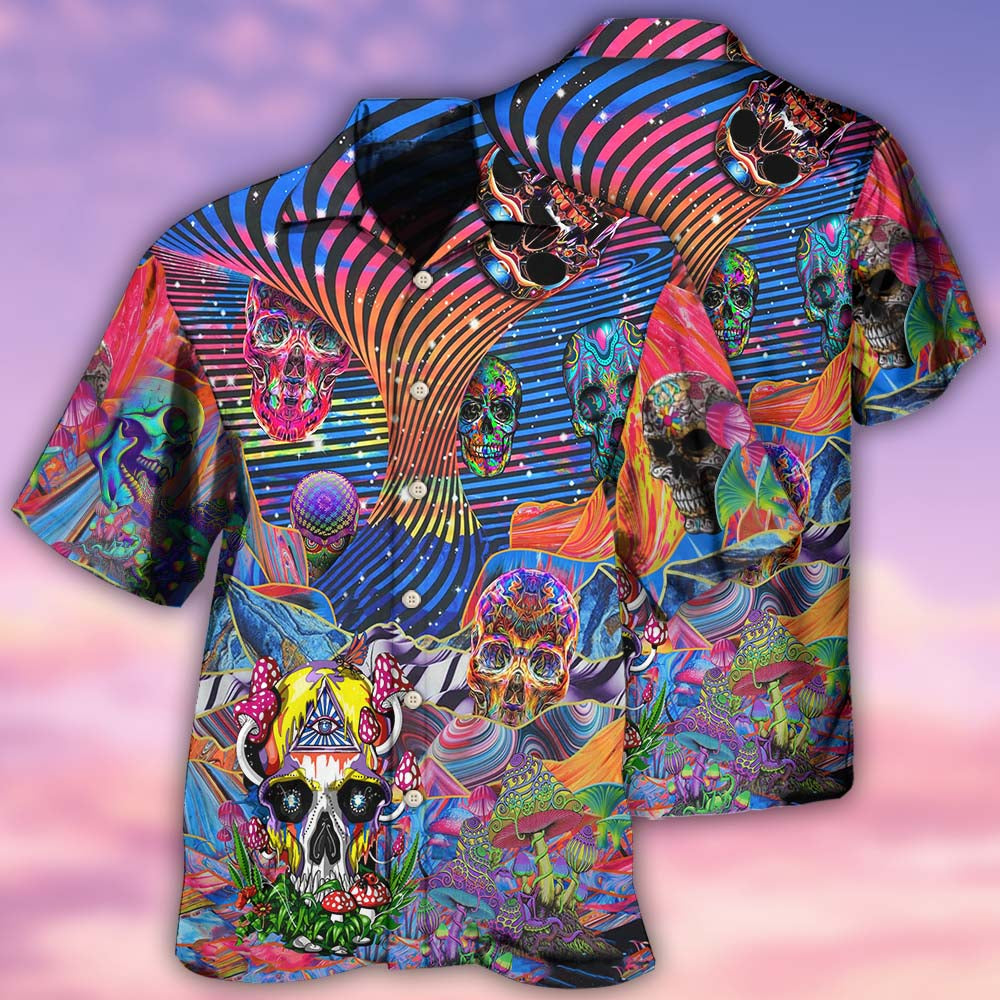 Hippie Love Life Mix Hawaiian Shirt